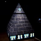 Installation shot of The Fujiyama Pyramid Project, Long Beach Museum of Art. Installation shot of The Fujiyama Pyramid Project, Long Beach Museum of Art.