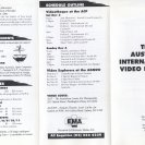 The Fifth Australian International Video Festival Program The Fifth Australian International Video Festival Program