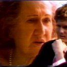 Kimble Rendall listens to Grandma Rose in a chrom-key playback of an interview with her.
Kimble Rendall listens to Grandma Rose in a chrom-key playback of an interview with her.