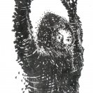 Image from AVF'87 catalogue for Hiroya Sakurai's TV Terrorist Image from AVF'87 catalogue for Hiroya Sakurai's TV Terrorist