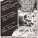 Front side of the 4th Video Mayfair (1980) programme. Front side of the 4th Video Mayfair (1980) programme.