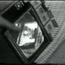 Video monitor feedback. Frame from Akai Ghost Poems. Video monitor feedback. Frame from Akai Ghost Poems.