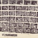 story board from 'Living on the Comet' 1993, story board from 'Living on the Comet' 1993,