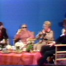 (l-r) Carole Sklan, Grandma Rose, Lottie and Kimble Rendall during a studio sequence.
(l-r) Carole Sklan, Grandma Rose, Lottie and Kimble Rendall during a studio sequence.