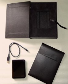 John A Douglas, Strange Land Vol 1I HD 1080p and Divx video files on Hard with Bluray DVD, 3 x c-type contact prints, Hand made leather box with velvet, Artist multiple edition of 3, 2010-12